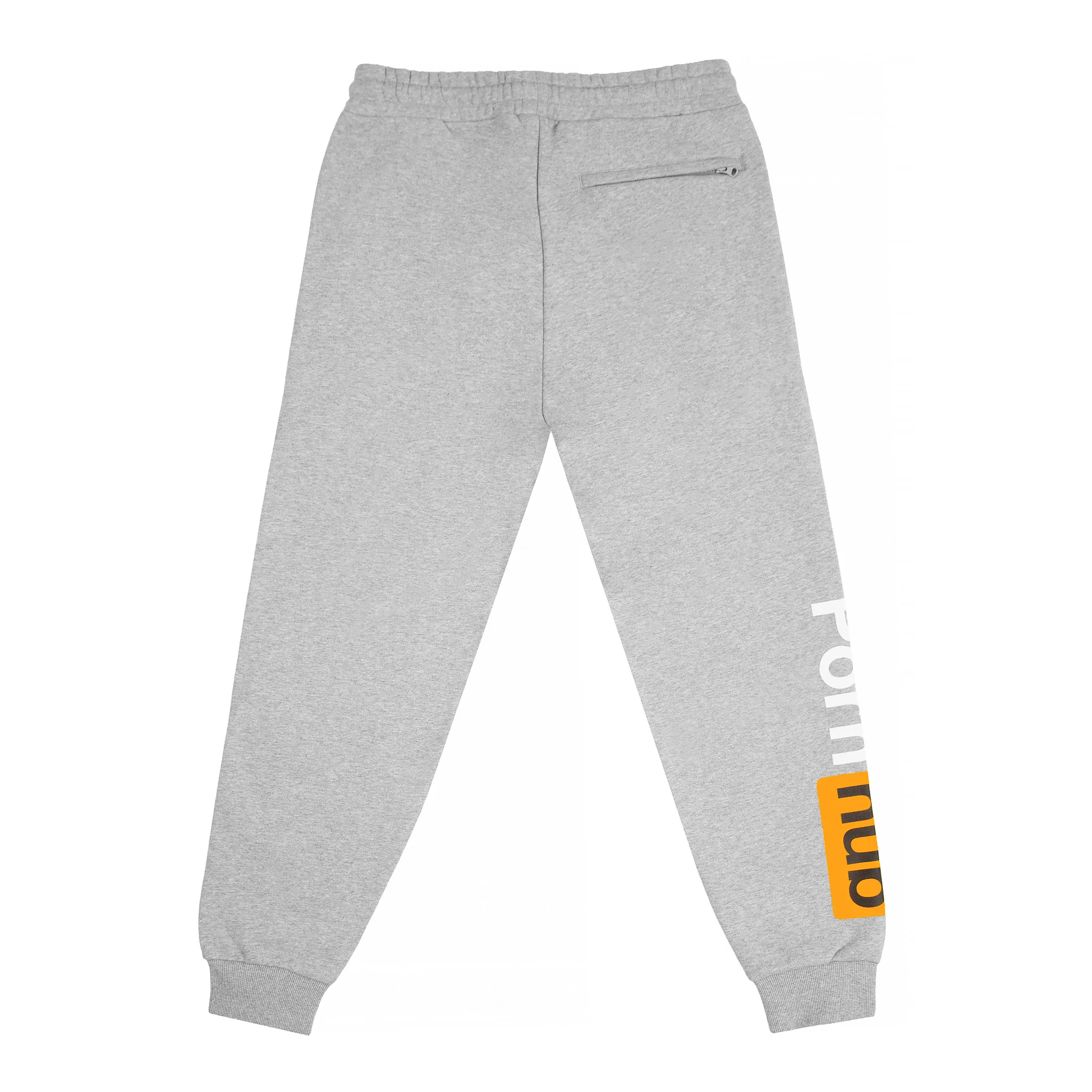 Heather Grey Classic Logo Sweatpants - Image 2